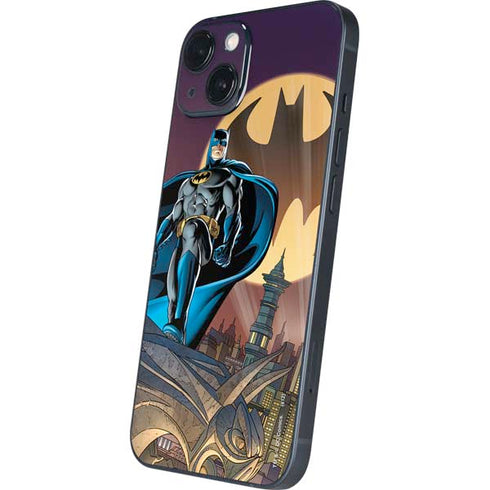 DC Comics Batman Action Pose 90's art iPhone 14 Plus Skin